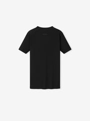 Womens Rib Fitted Short Sleeve Tee