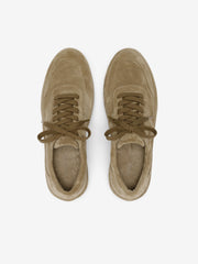 Suede Lace Up Runner
