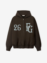 Baseball Club Half Zip Hoodie