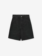 Washed Canvas Utility Shorts