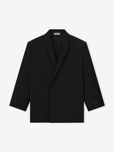 Wool Ripstop Relaxed Long Jacket