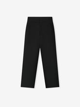 Wool Poplin Casual Flat Front Pants