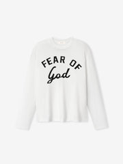 Womens Varsity Long Sleeve Tee
