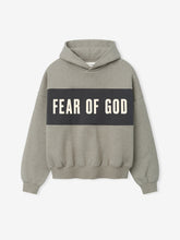 Cropped Relaxed Panelled Hoodie