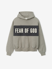 Cropped Relaxed Panelled Hoodie