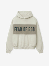 Cropped Relaxed Panelled Hoodie