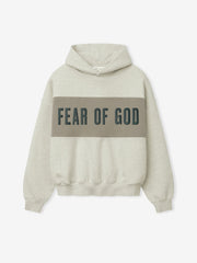 Cropped Relaxed Panelled Hoodie