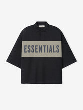 Cropped Panelled Polo