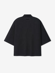 Cropped Panelled Polo