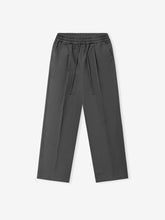 Cotton Twill Pleat Front Drawstring Pant
