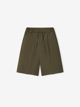 Cotton Twill Relaxed Drawstring Short