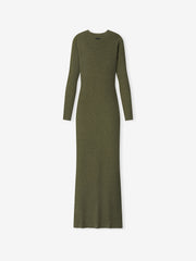 Womens Rib Knit Dress