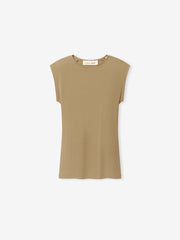 Womens Soft Rib Fitted Tank