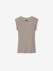 Womens Soft Rib Fitted Tank