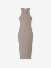 Womens Soft Rib Racerback Dress