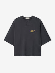 3/4 Henley Sweatshirt