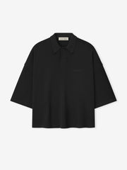 Pique Signature 90s Cropped Polo