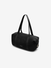 Small Leather Belted Duffle