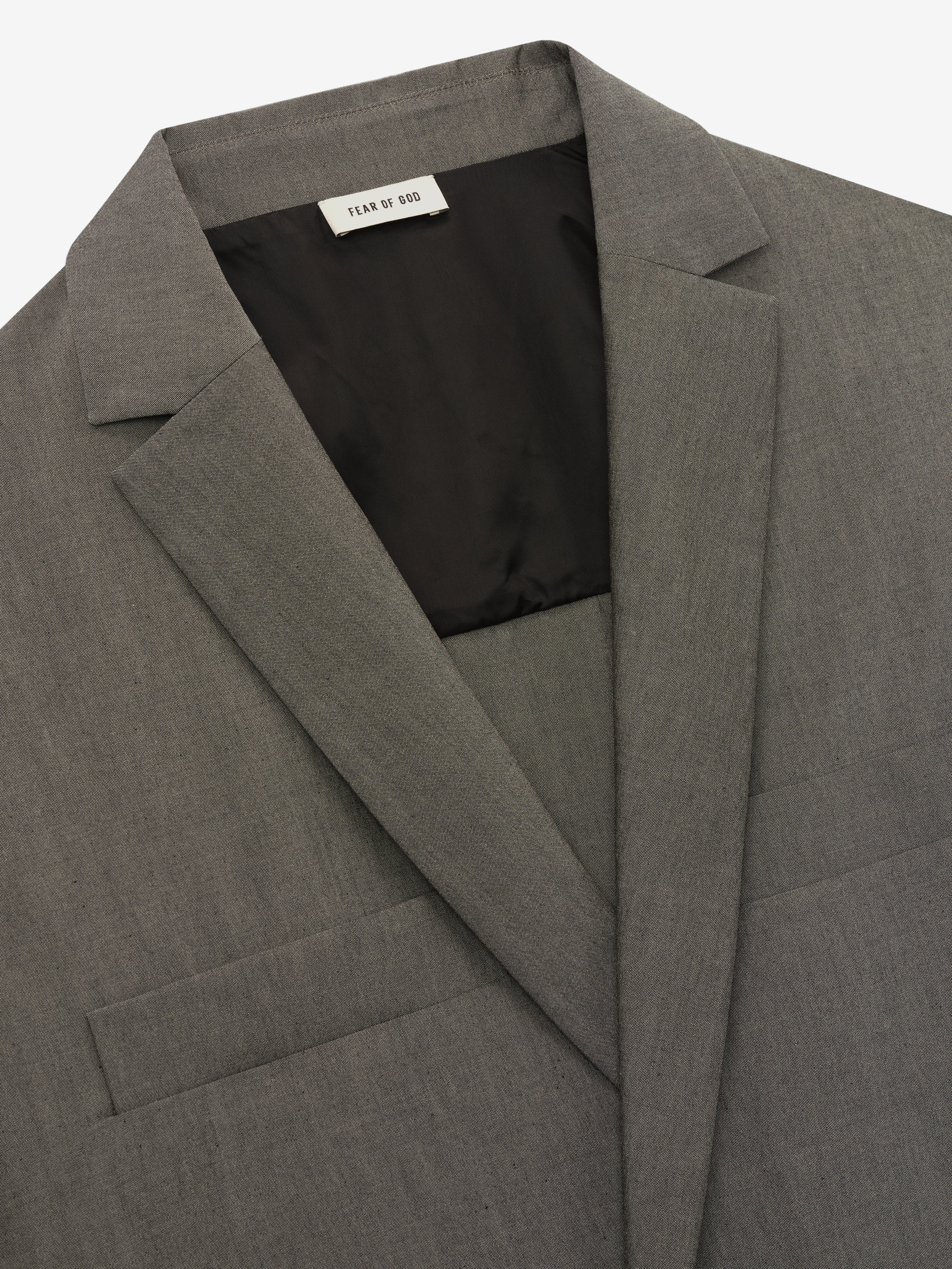 Cotton Wool Oxford Shirt Jacket