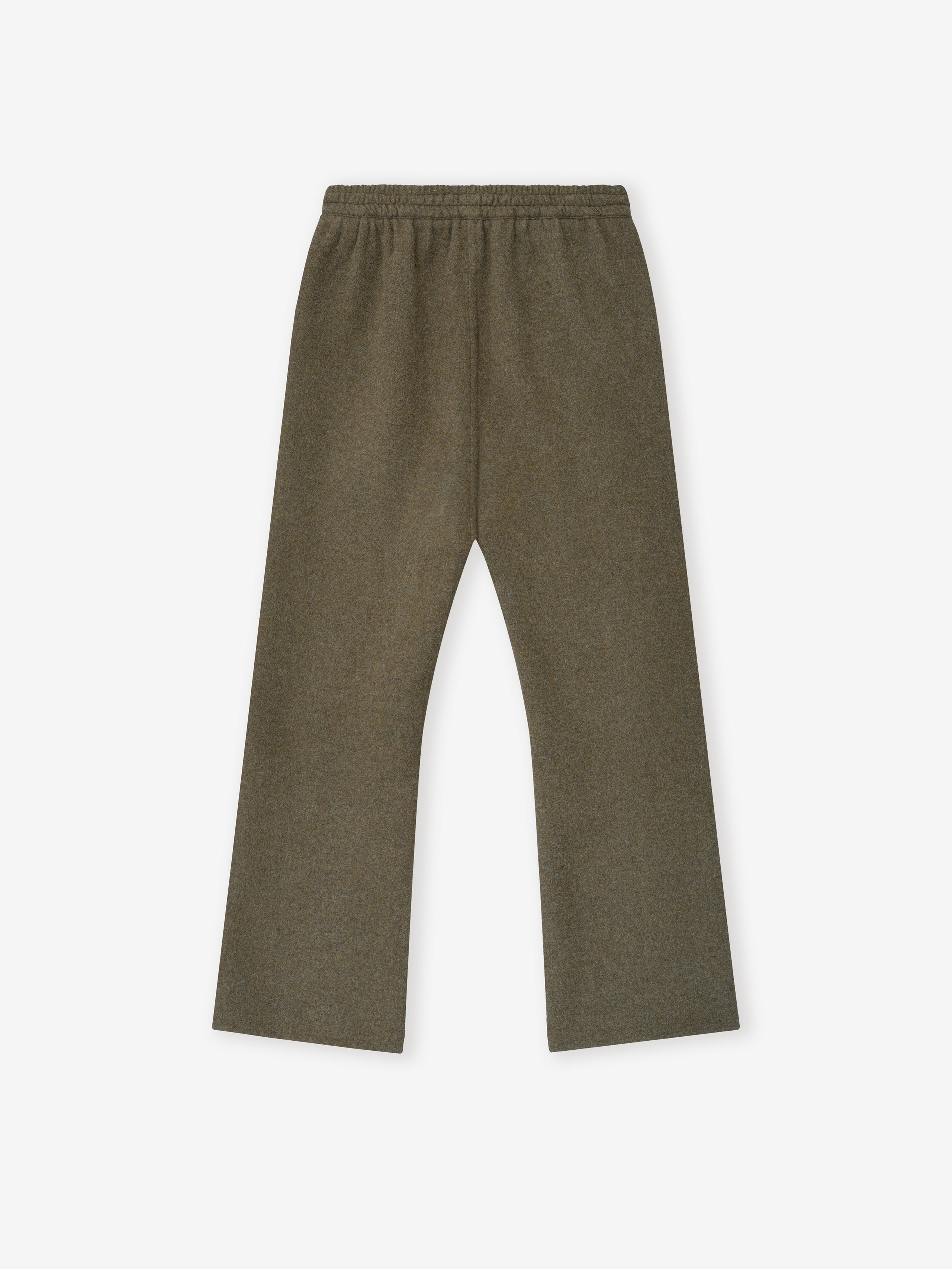 Double Face Wool Cashmere Flared Pants