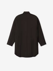 Womens Viscose Oxford Relaxed Shirt