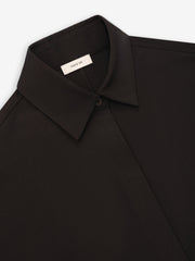 Womens Viscose Oxford Relaxed Shirt