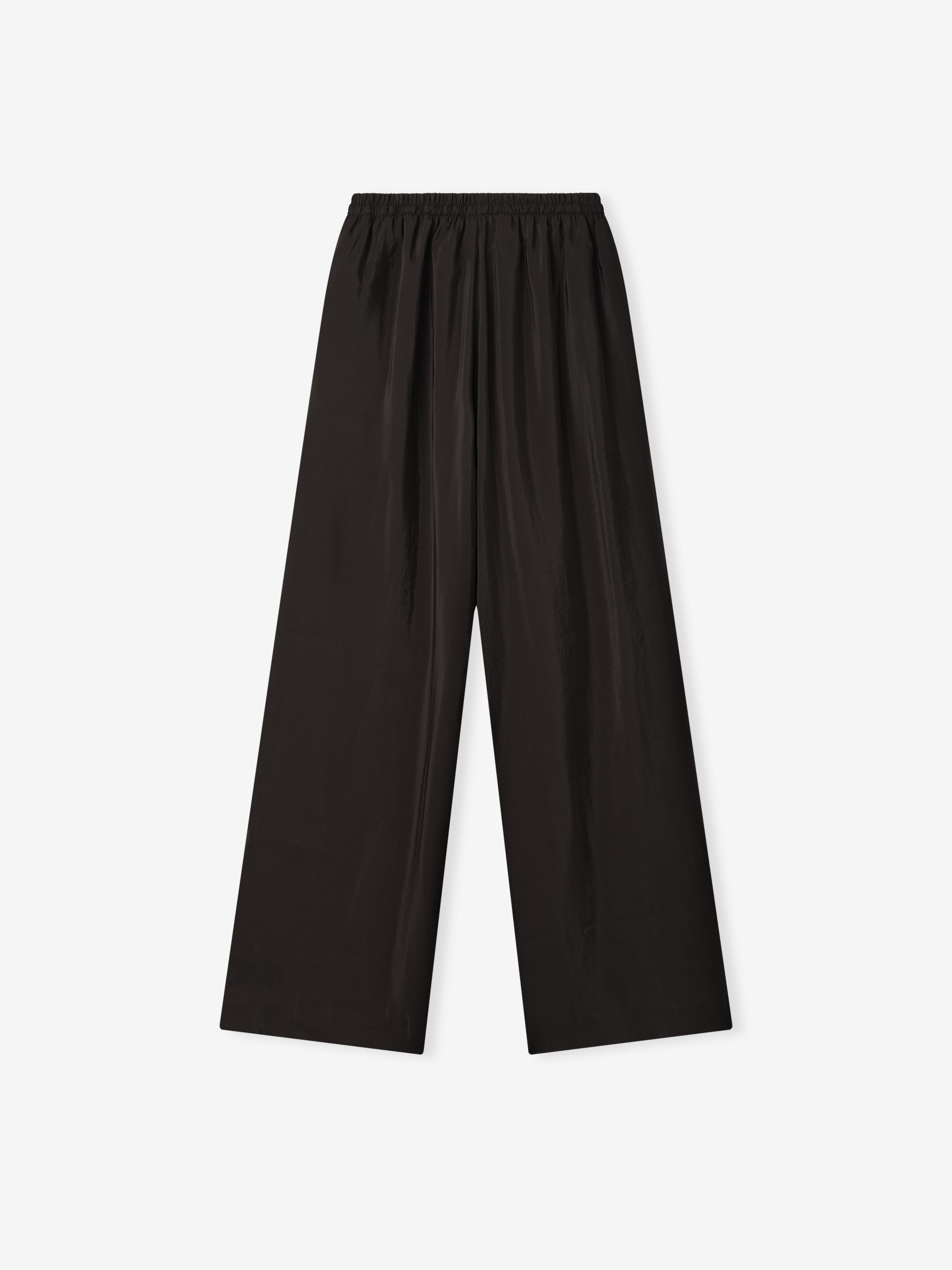 Womens Crinkle Viscose Drawstring Pants