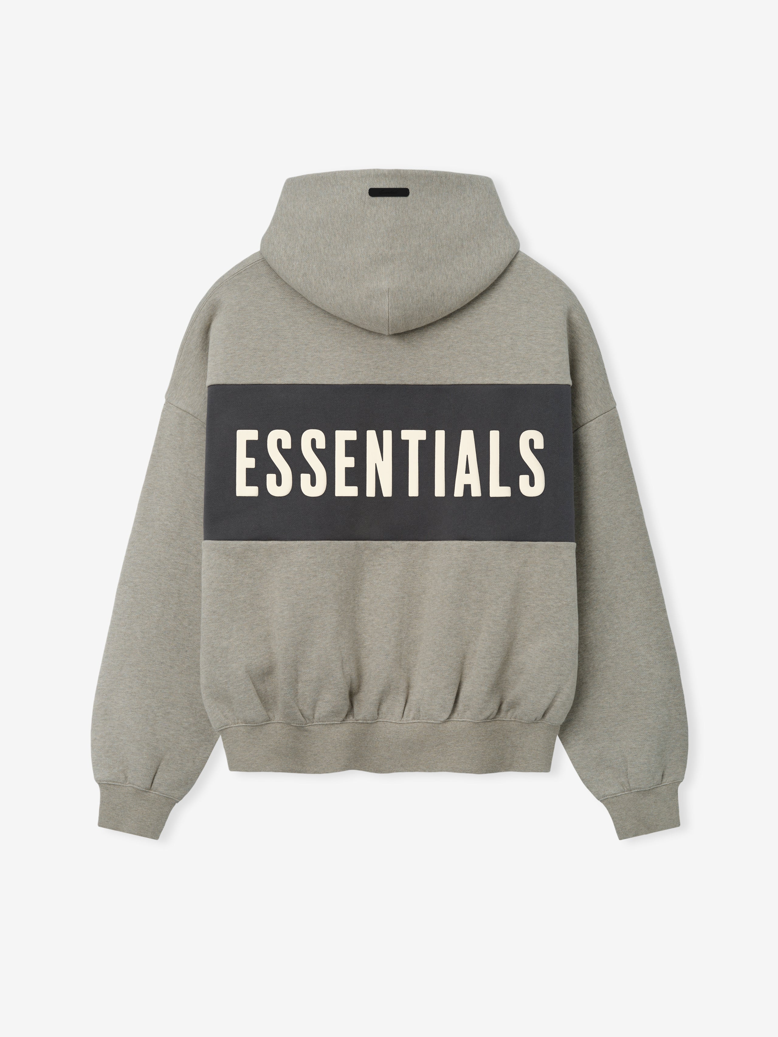 Cropped Relaxed Panelled Hoodie