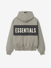Cropped Relaxed Panelled Hoodie