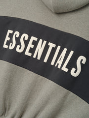 Cropped Relaxed Panelled Hoodie