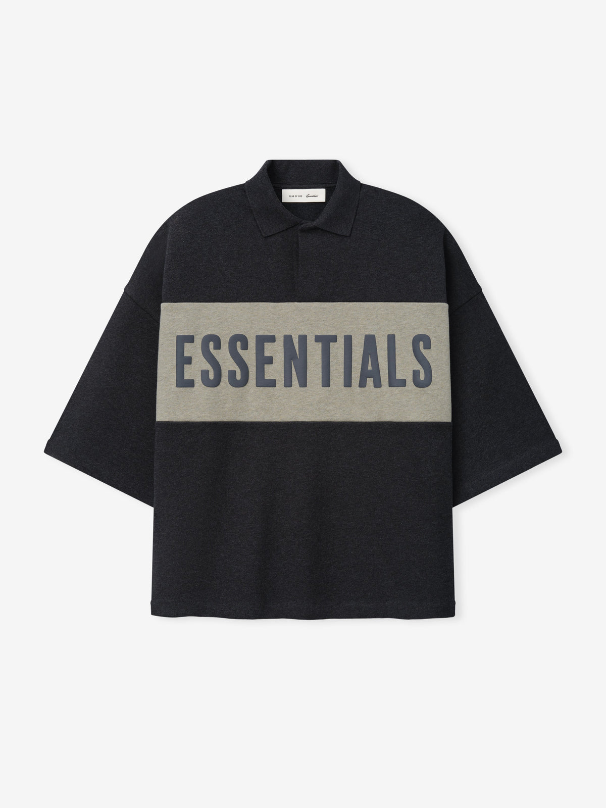 Cropped Panelled Polo