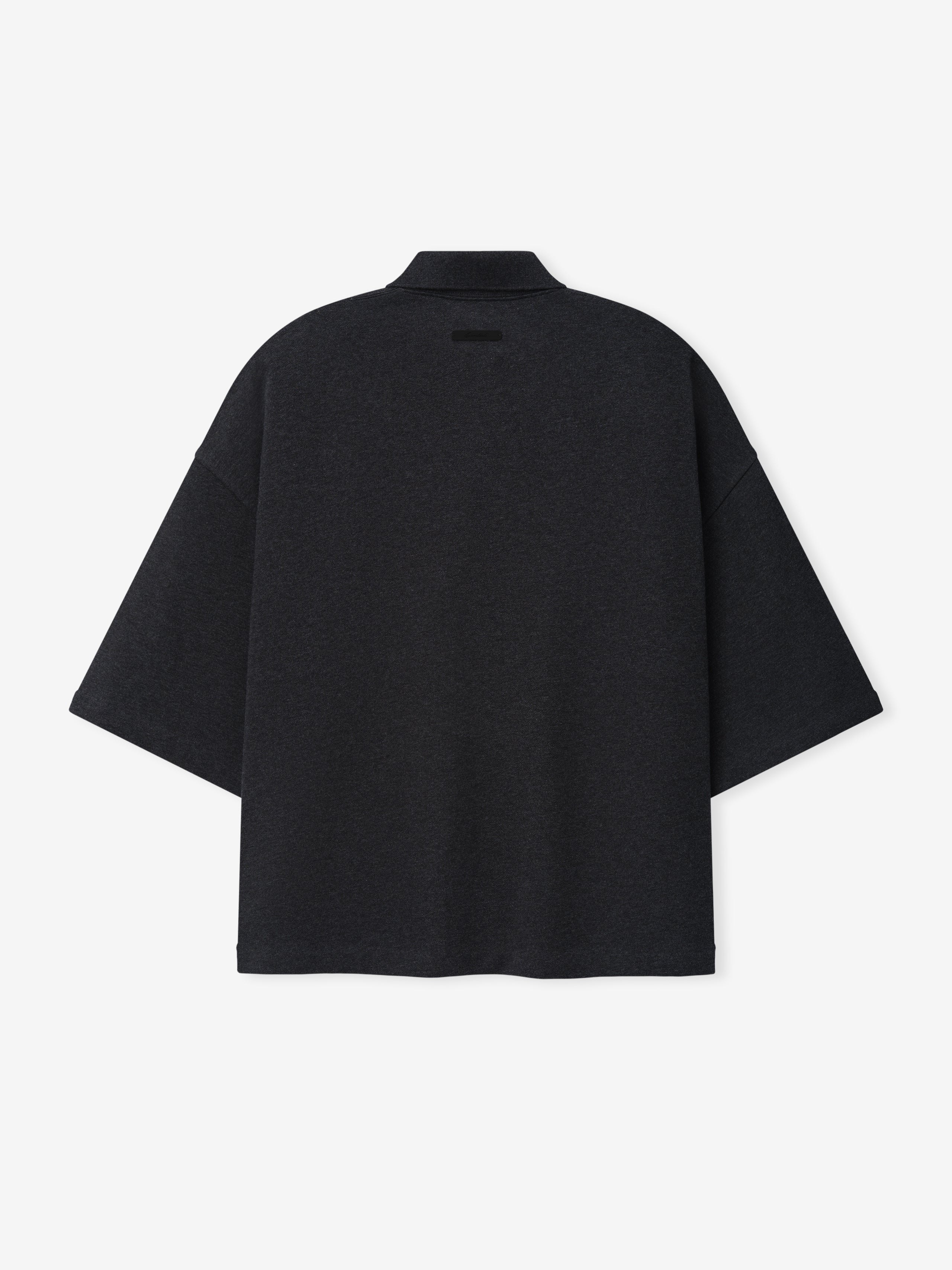 Cropped Panelled Polo