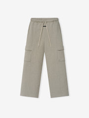 Womens Fleece Cargo Relaxed Sweatpant