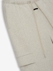 Womens Fleece Cargo Relaxed Sweatpant