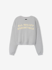 Womens French Terry Relaxed Half Zip