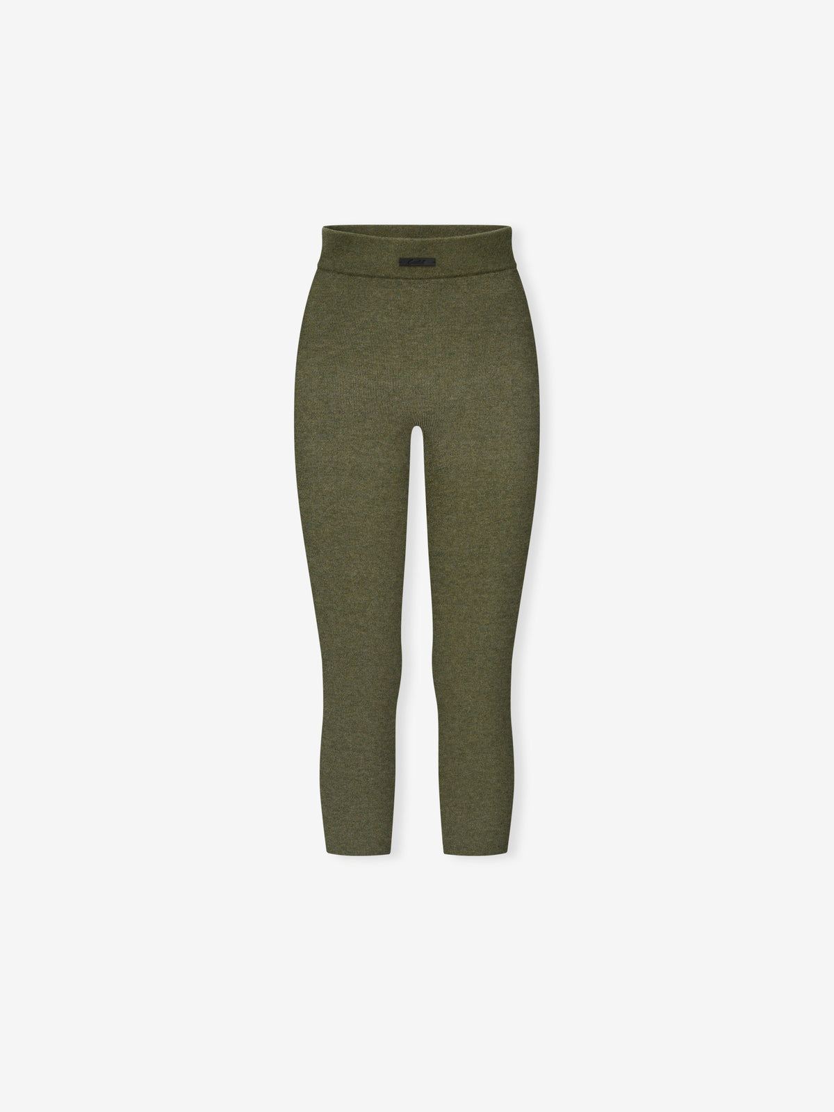 Womens Rib Knit Capri