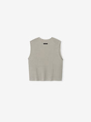 Womens Rib Knit Crop Top