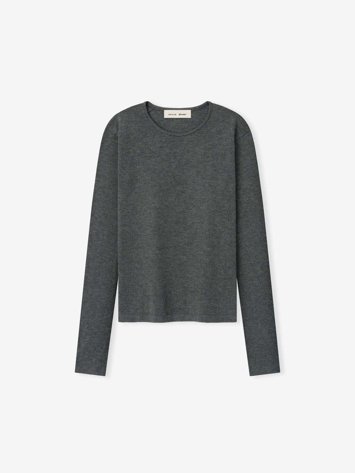 Womens Soft Knit Slim Longsleeve