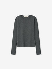 Womens Soft Knit Slim Longsleeve