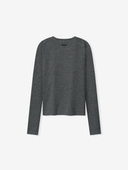 Womens Soft Knit Slim Longsleeve