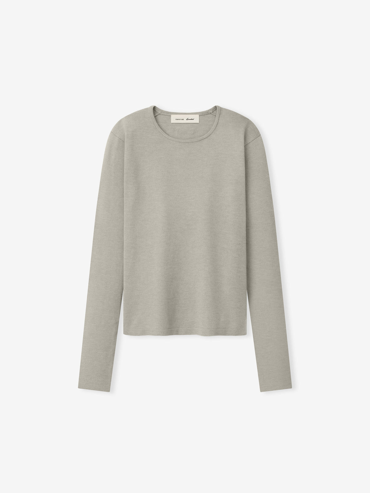 Womens Soft Knit Slim Longsleeve