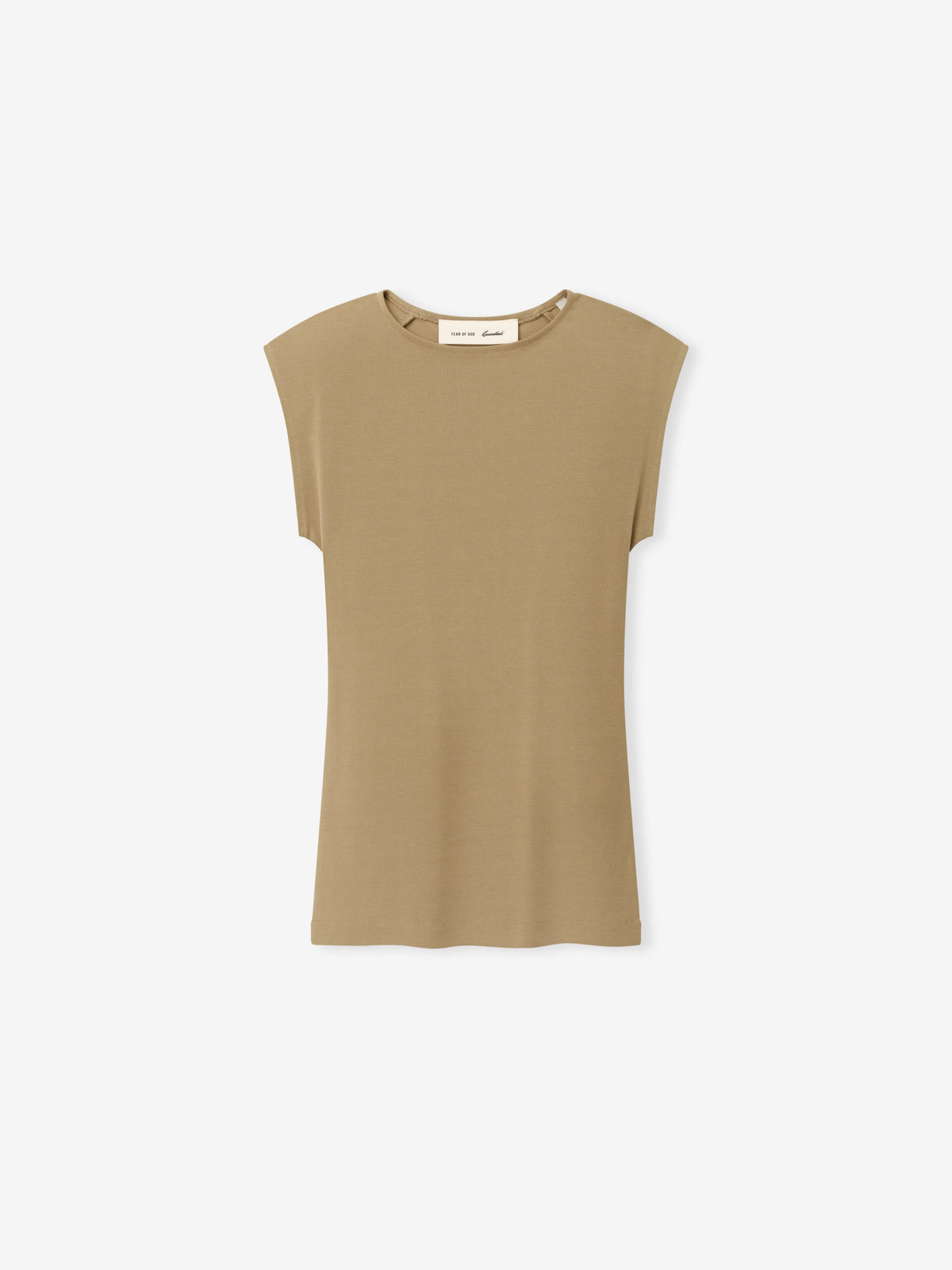 Womens Soft Rib Fitted Tank