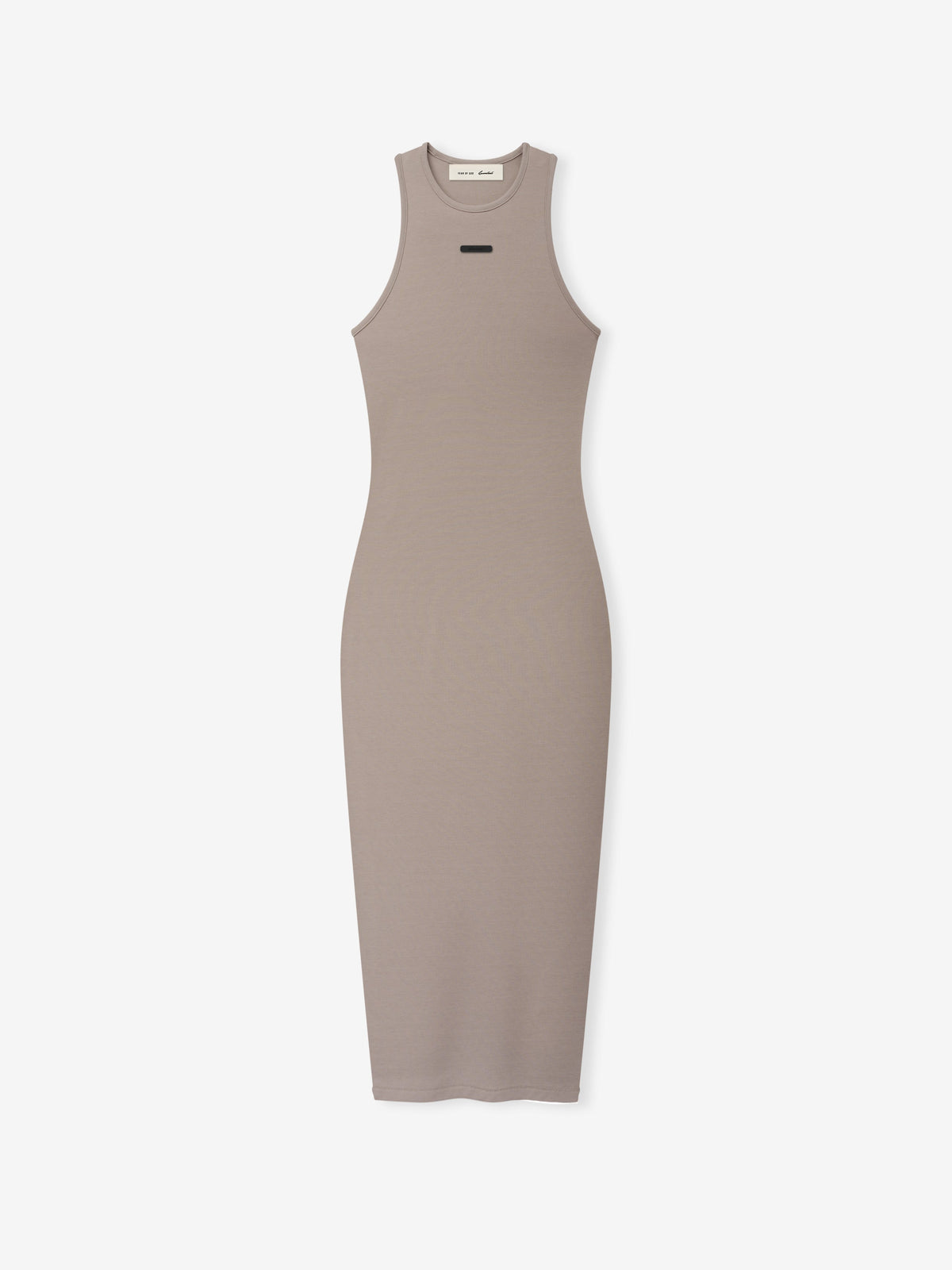 Womens Soft Rib Racerback Dress