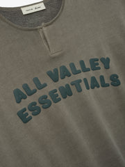 3/4 Henley Sweatshirt