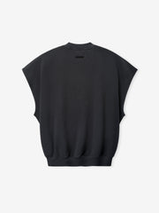 Relaxed Fleece Cutoff Sweatshirt